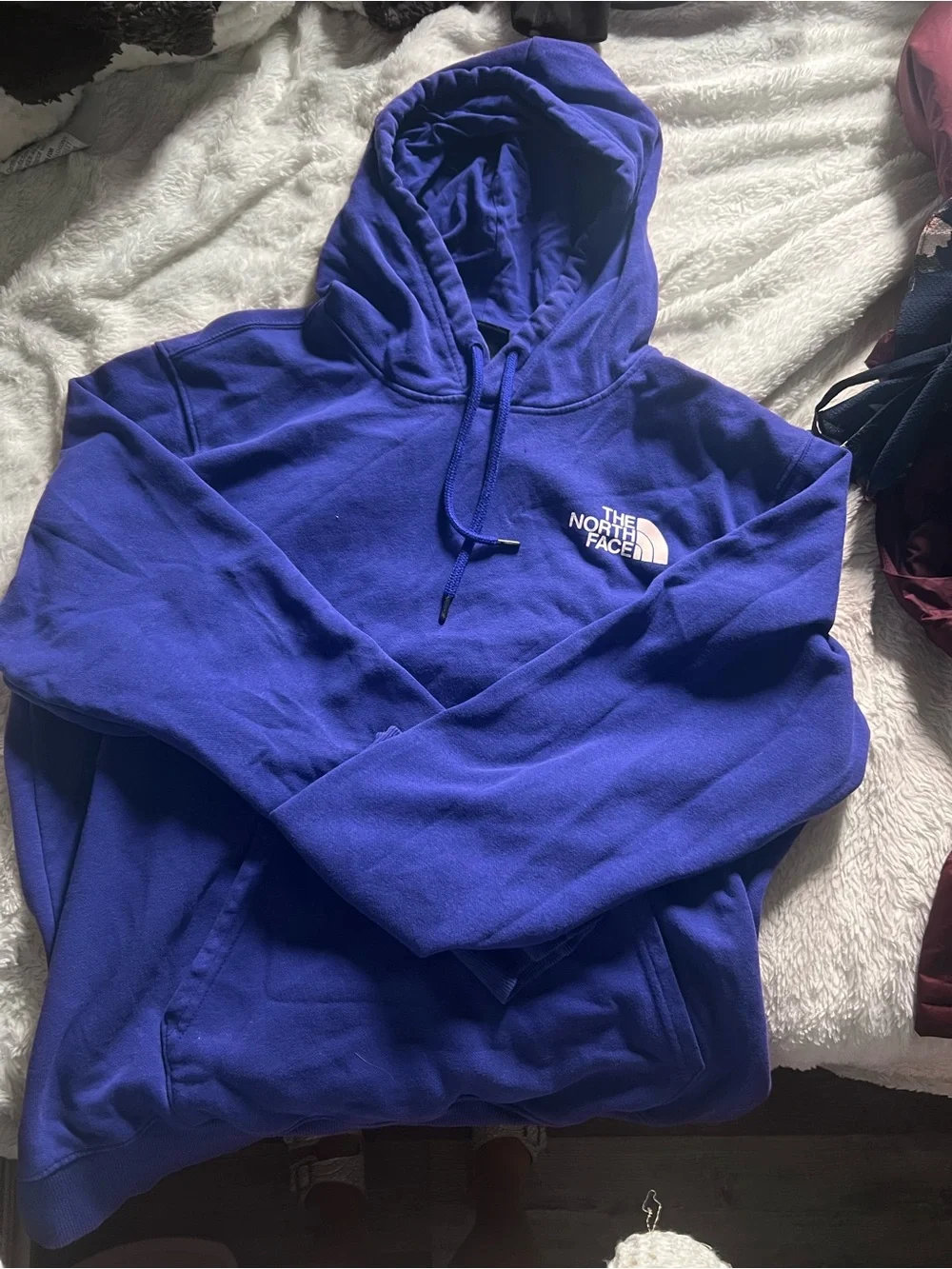 The North Face Deep Blue Logo Crewneck Sweatshirt